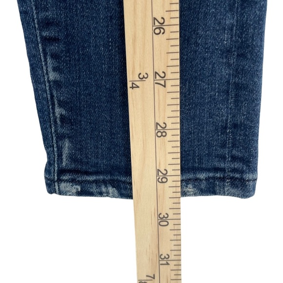 3x1 High Rise Skinny Distressed Skinny‎ Jeans in Delta Size 26 - Picture 7 of 7